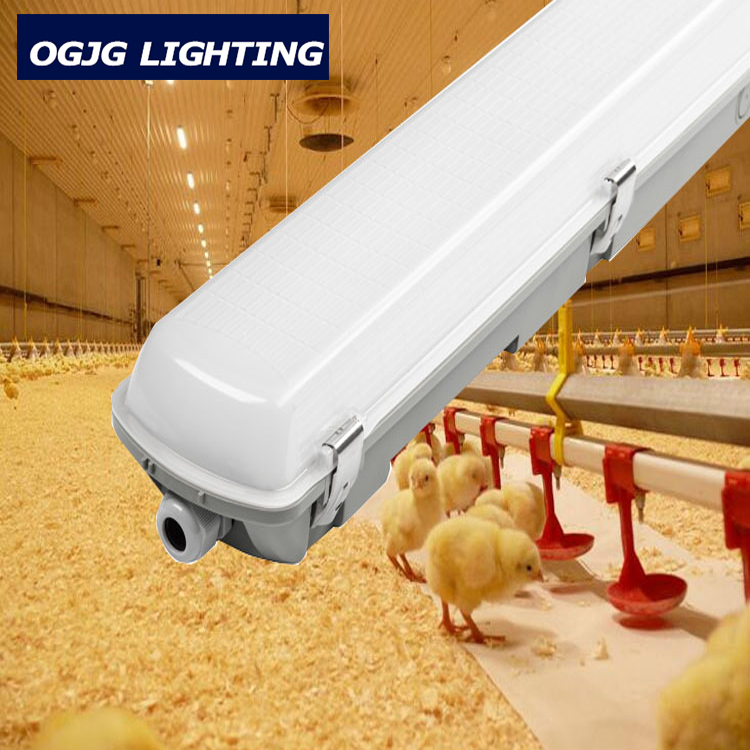 OGJG 4ft 1,2 м LED T8 люминесцентная лампа IP66 водонепроницаемый куриной Фермы использования светодиодный птица света