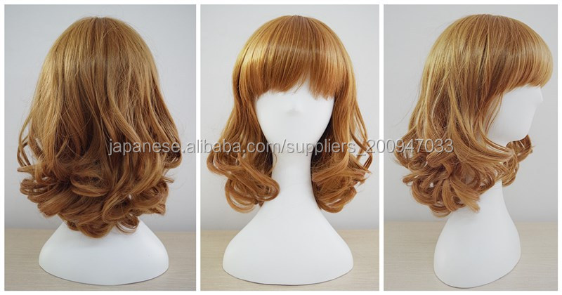 耐熱コスプレウィッグ cosplay wig キャラウィッグ ショートカールSW41問屋・仕入れ・卸・卸売り