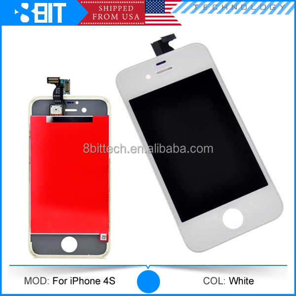 アリババチャイナ100％安定した作業画面! 最高品質iphone4sのためのスクリーンの交換問屋・仕入れ・卸・卸売り