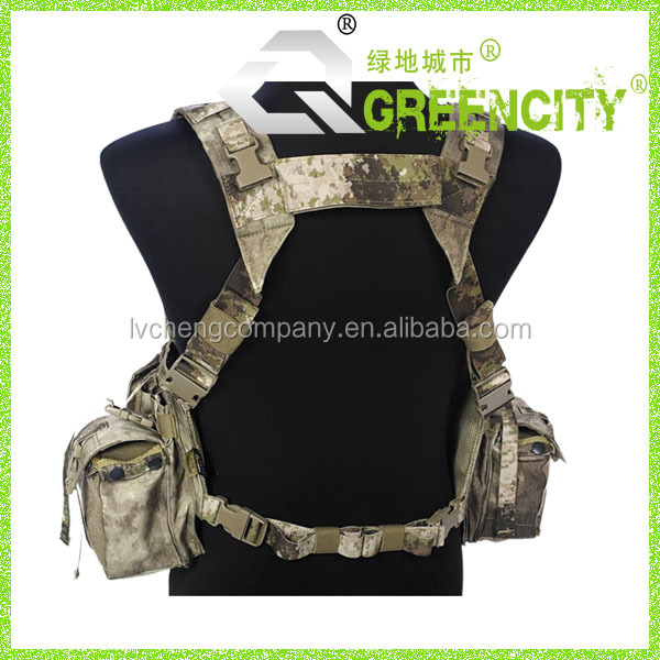 lightweight quality chest rig with large utility pouches