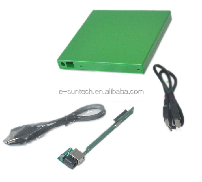 中国卸売ecd002-us外部usb2.0ライターのケースcddvdrwバーナーsata外付け光学ドライブのエンクロージャ問屋・仕入れ・卸・卸売り