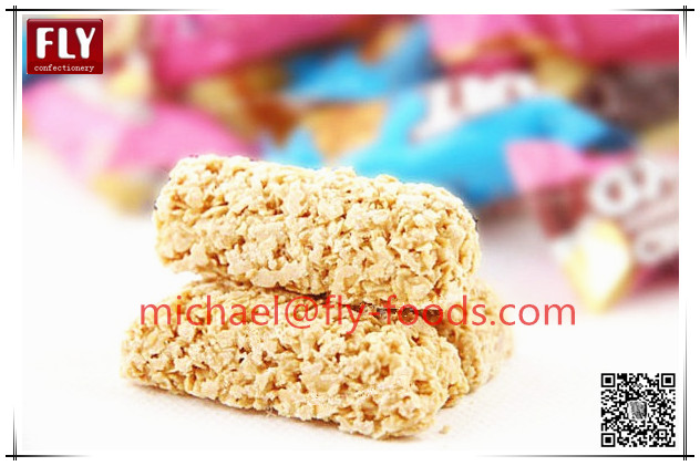 Personalized crispy oatmeal biscuit flavor chocolate oat chocolate candy