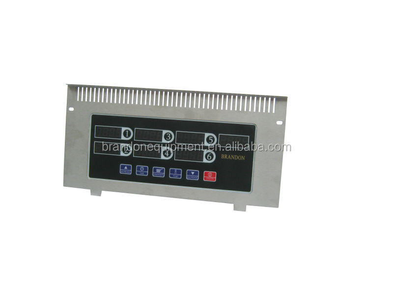 Brandon deep fat electrical fryer with latch lock ball-type drain valve