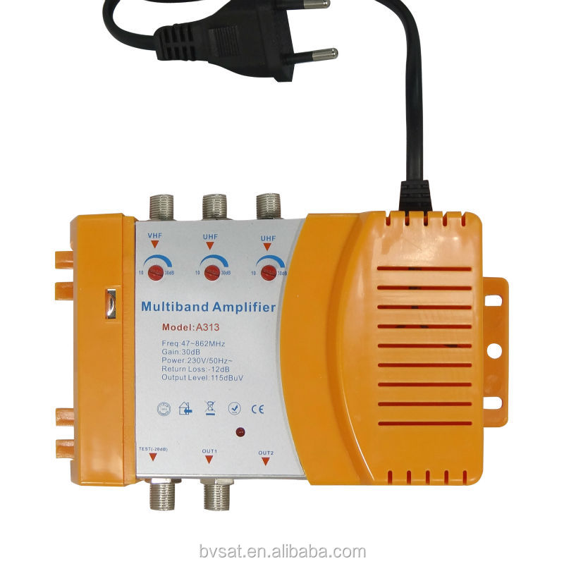dbのゲイン3047から862mhzのマルチバンドvhf・uhf信号増幅器問屋・仕入れ・卸・卸売り