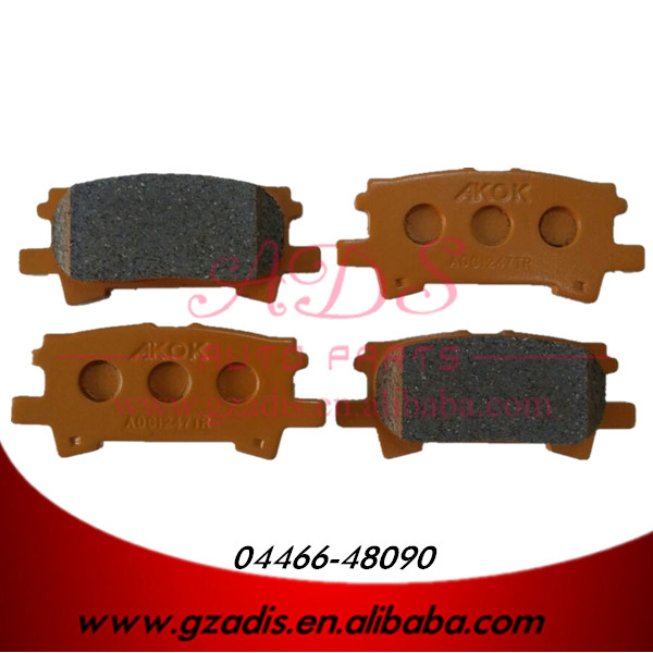 のための2003- 2008mcu35/rx300自動車ディスクブレーキパッドレクサス用車のoem: 04466-48090問屋・仕入れ・卸・卸売り