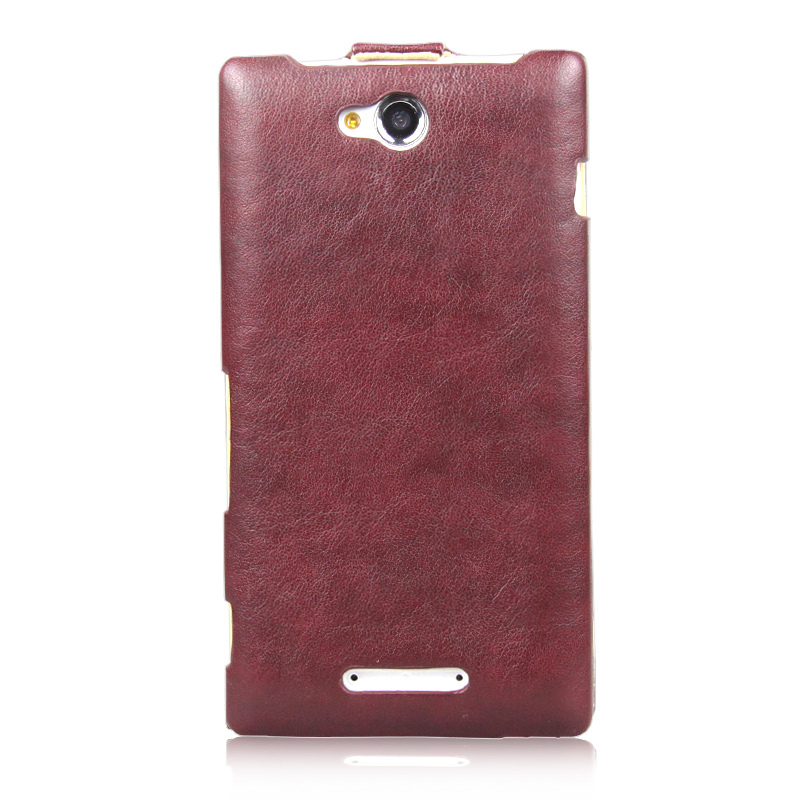 Sony Xperia C S39H case-Maroon(2).jpg