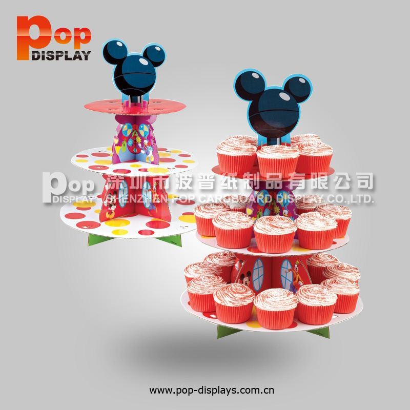 rotating pop cake lollipop cake display stand