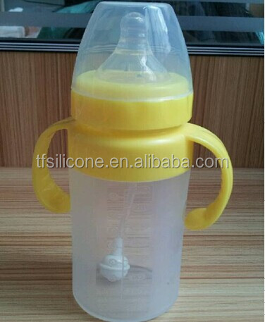 2014年熱い販売法のシリコーン赤ちゃん哺乳ビン/siliconeの給餌ボトルベビー、 安い哺乳瓶問屋・仕入れ・卸・卸売り