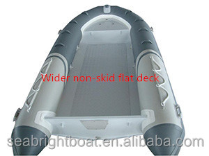 Source alu rib 380 inflatable boat dinghy with tube cover on m