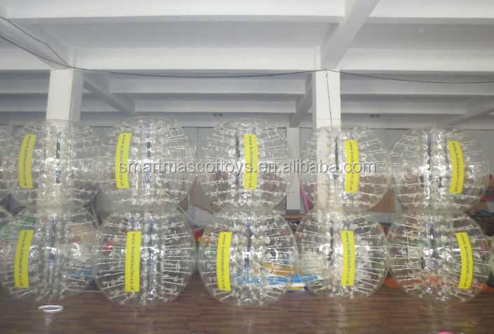 CE,SGS,EN71certification inflatable bubble ball bumperz bubble football
