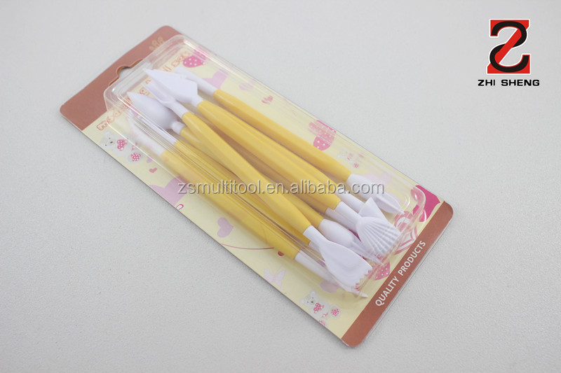 7-pieces cake modelling tool set, with fine packing, fondant cake decoration set