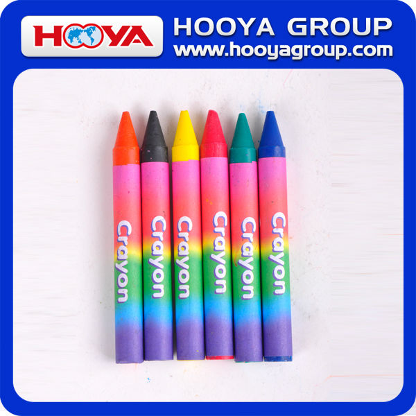安い6個1.1*10cm多色文房具プロモーションの卸売子供のクレヨン問屋・仕入れ・卸・卸売り