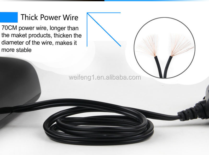 ユニークなデザイン中国卸売カーアクセサリーdc12vwf-072ケーブルカーシガーライター充電器問屋・仕入れ・卸・卸売り