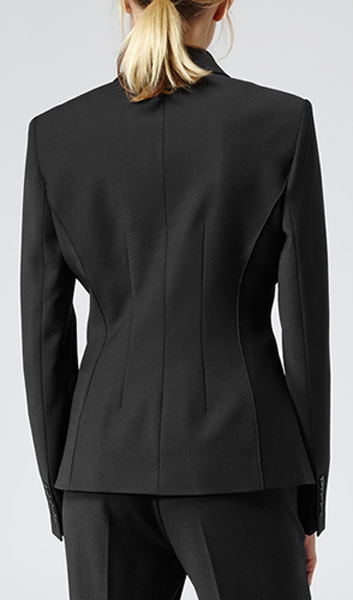 新しい到着の2015正式な女性のジャンプスーツ黒ブレザースーツ仕入れ・メーカー・工場