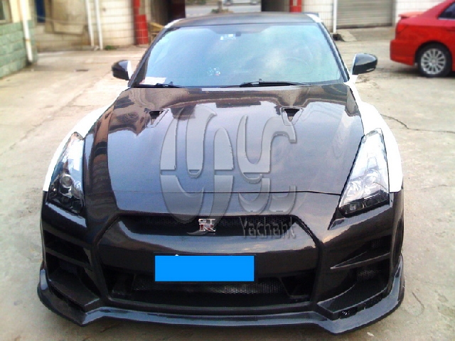 2008-2013 Nissan R35 GTR BSE Style Front Bumper CF (19).jpg