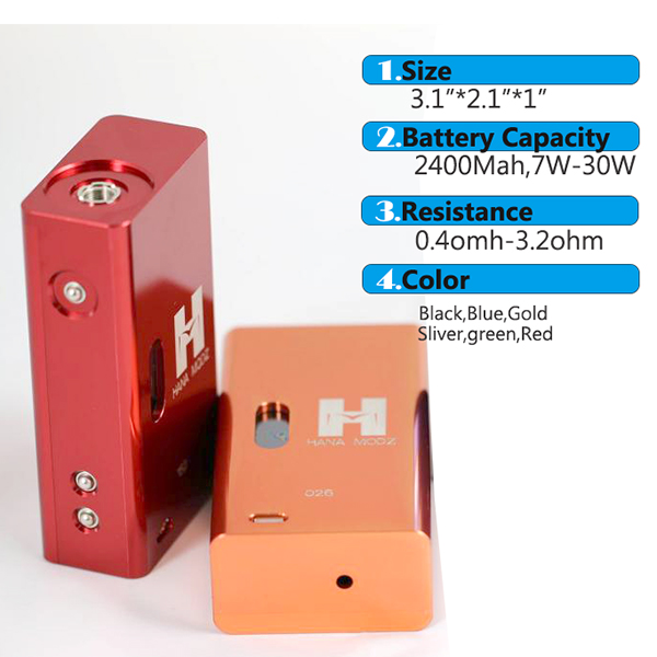 2014 hana mod clone DNA30 Mod Simeiyue Version dna 30 clone