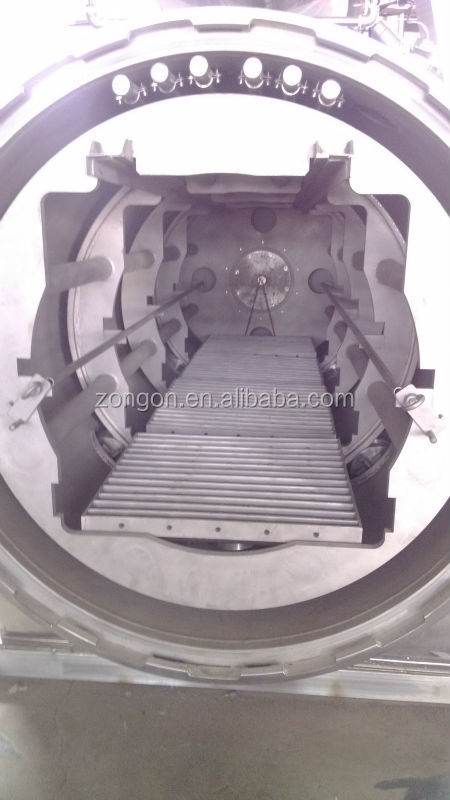 Double automatic Rotating Retort hot water spray retort