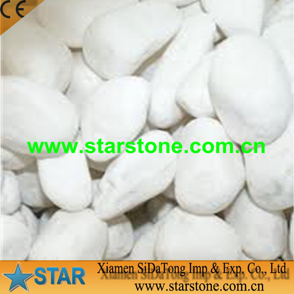 中国の白い小石nutural石のフォームのための問屋・仕入れ・卸・卸売り