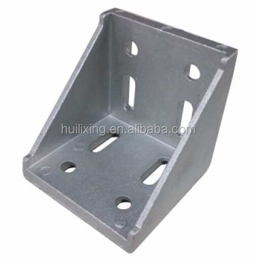 Hlx Steel Bracket For Aluminum Profile.profil Aluminium Triangle