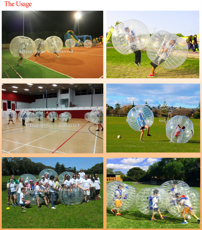 HI hot sale bubble football,soccer bubble,inflatable bubble,China Happy