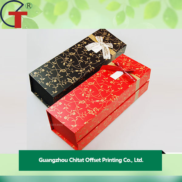 2014 New Design Elegant Red Wine Box
