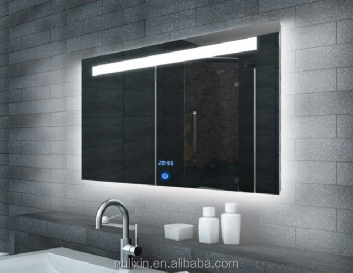 タッチスクリーンのバスルームの鏡、 ikea浴室の鏡、 ledライト付きのバスルームの鏡仕入れ・メーカー・工場