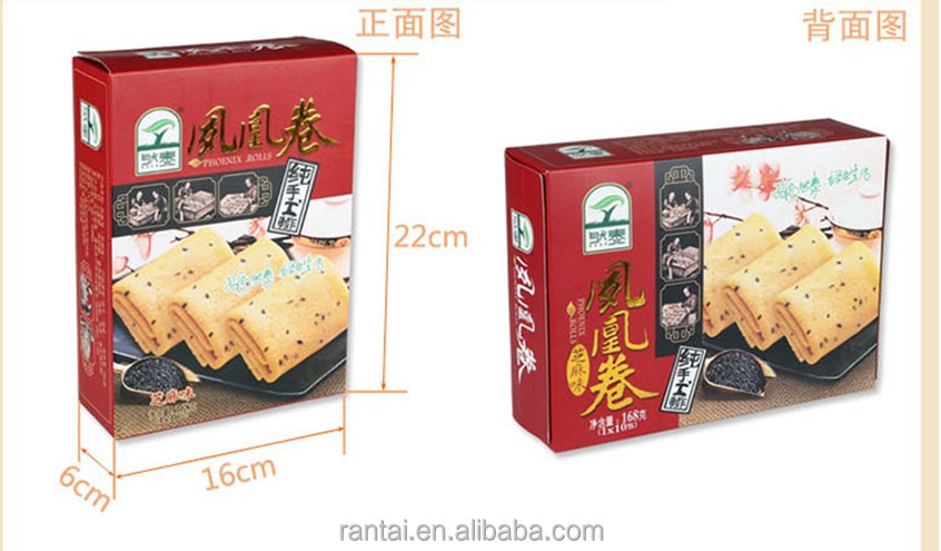 sesame taste egg roll biscuit