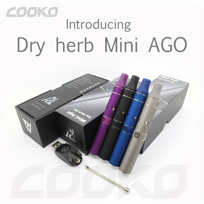 2014 NEW Product atmos jr mini ago dry herb vaporizer gpen kits