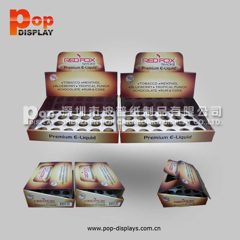 perforated folding cardboard lollipop display