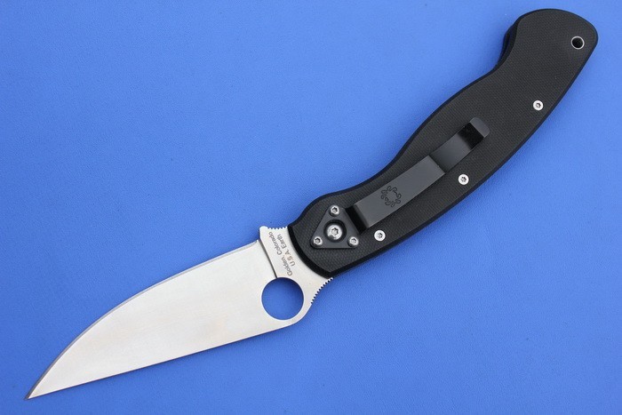 Купить складной нож Spyderco c36 gpe, cpm-s30v лезвие g10 обрабатывать ...