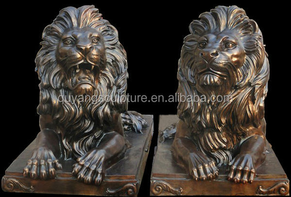 大型ブロンズライオン販売のための彫像、 ライオンの彫刻問屋・仕入れ・卸・卸売り
