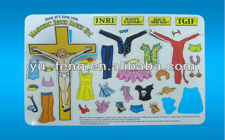 おもちゃをドレスアップの子どもたちの熱い販売のための磁石2014年最新知育玩具問屋・仕入れ・卸・卸売り