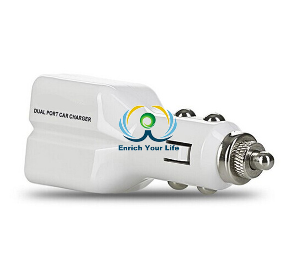 白デュアルusb4.2a( 20w) 車の充電器のために設計されたリンゴとアンドロイド端末のための問屋・仕入れ・卸・卸売り