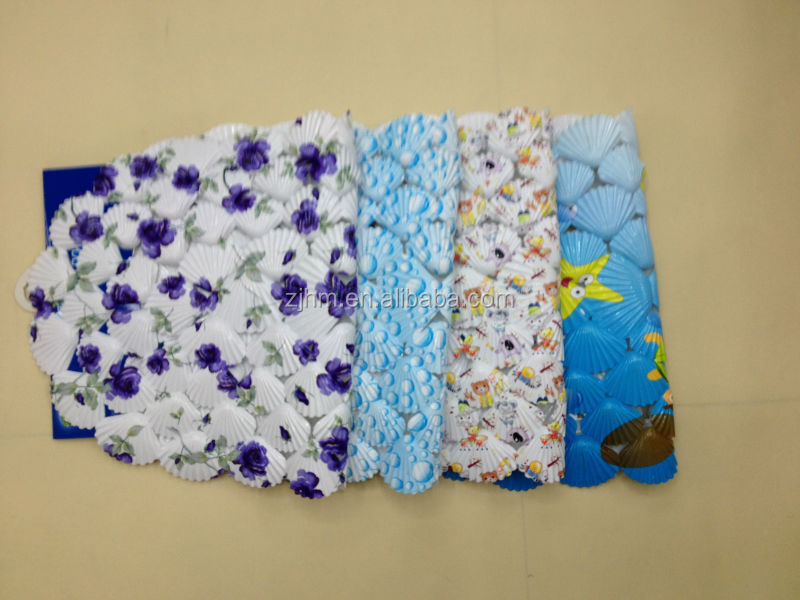 シェルの形状のカラフルなpvcの泡風呂のマット問屋・仕入れ・卸・卸売り