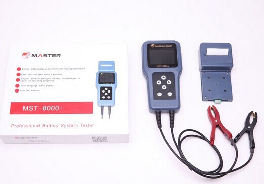 New 12V 24V Auto Digital Battery Analyzer With Printer + Color Screen +Mulit-lingual Language (Spainish, English, Russian,JP)