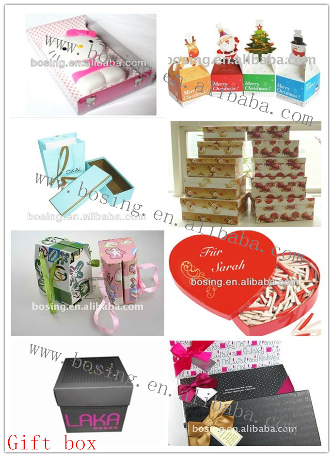 paper red wine box / paper box gift box packaging box / paper box design