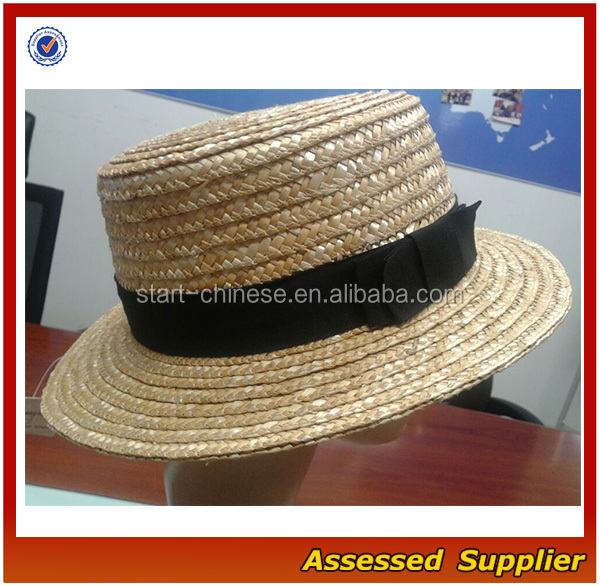 カンカン帽帽子/カンカン帽の帽子販売のための安い/paperボートに乗る人の帽子問屋・仕入れ・卸・卸売り