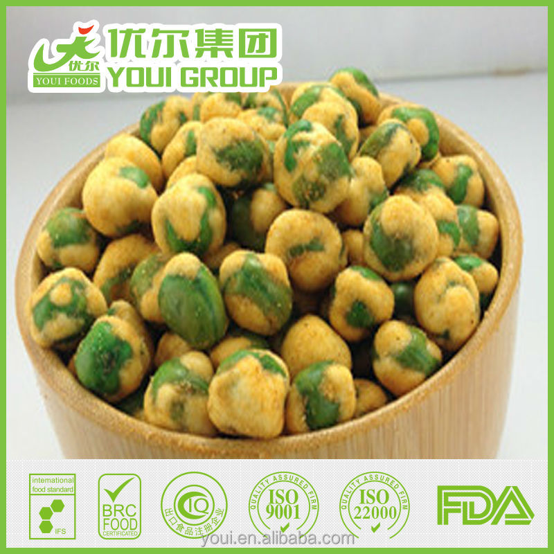 OU KOSHER Certified Strawberry Wasabi Green Peas,China OEM/Youi price
