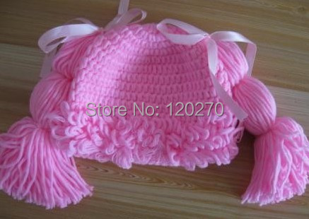 cabbage patch hair hat pink.jpg