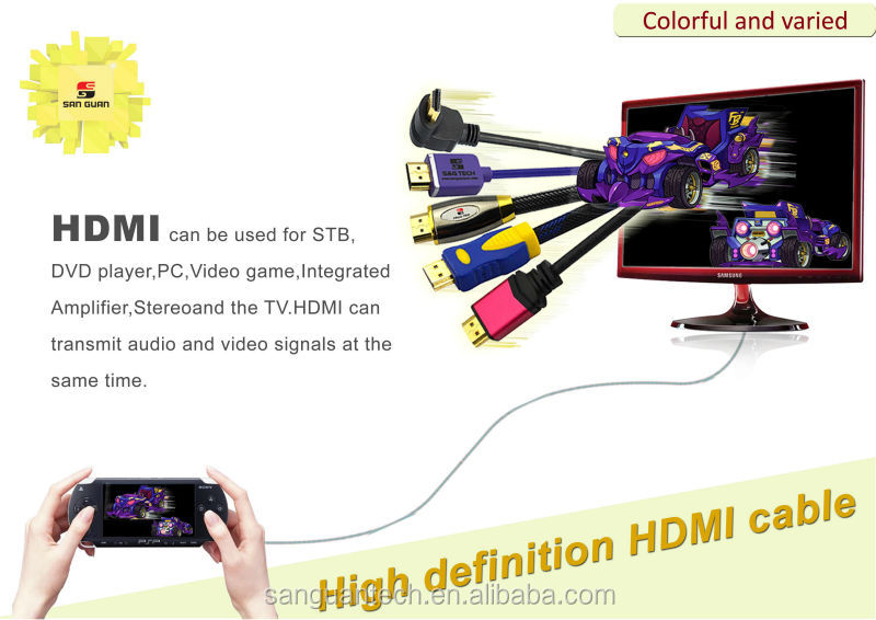 Hdmiケーブルサポート10803d1m1.5メートル1.8メートル2m工場昇進価格利用hdtv用、 dvdplayer、 ps3,xbox360やその他のデバイス問屋・仕入れ・卸・卸売り