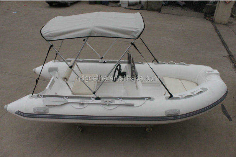 RIB390ゲーテce認証とグラスファイバー、pvc船体材料剛体船体インフレータブルボート仕入れ・メーカー・工場