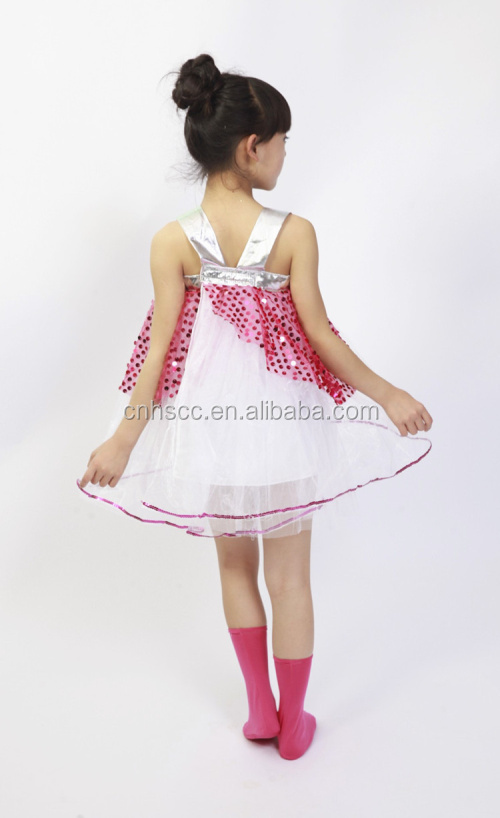 卸売かわいい子供の女の子の社交ダンスドレスダンスドレスガーゼちょう結び問屋・仕入れ・卸・卸売り