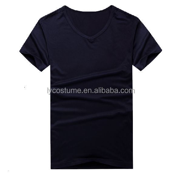 安いtシャツの綿空白、 スリムフィットtシャツvネック、 卸売綿のtシャツ問屋・仕入れ・卸・卸売り