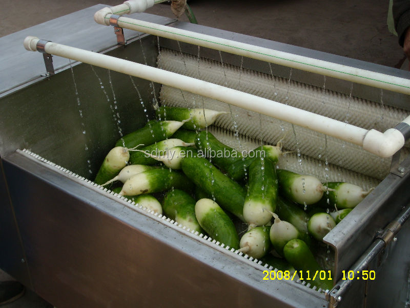 XCJ automatic stainless steel vegetable washing machine / professional vegetable washer machine /vegetable washer and peeler