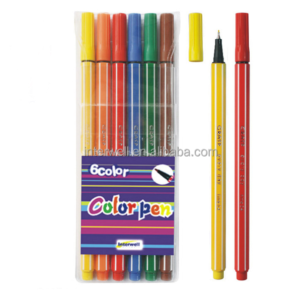 INTERWELL CM75A Promotional Colored Fineliner Pen問屋・仕入れ・卸・卸売り