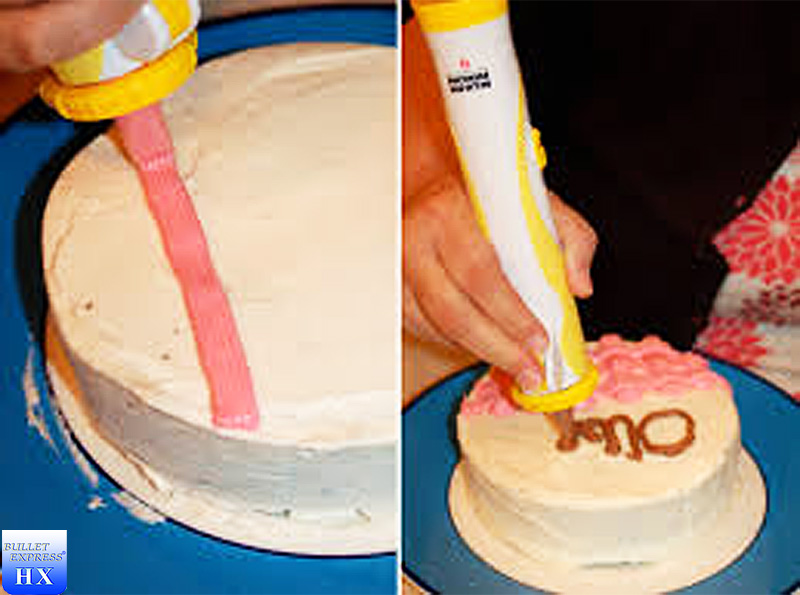easy and fun battery-powered Cake Decorating