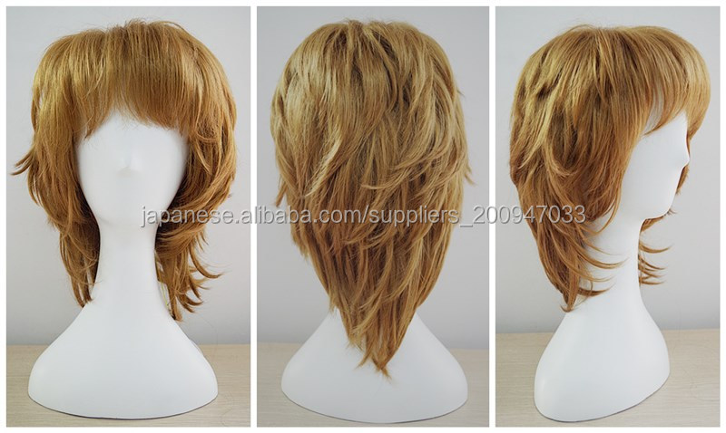 耐熱コスプレウィッグ キャラウィッグ 分け目自由cosplay wig SW31問屋・仕入れ・卸・卸売り