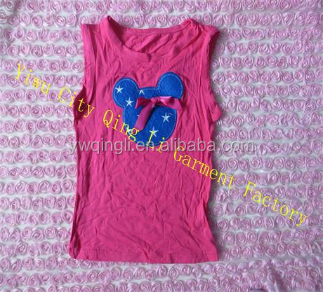 赤ちゃんの夏は身に着けている美しい2014年若い女の子ピンクのレースのフリル付き袖なしシャツ首の周りに甘い子供の綿の服仕入れ・メーカー・工場