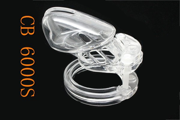 Free Shipping Clear Plastic CB6000S Male Chastity Device Cage Adult Sex Products FAN230