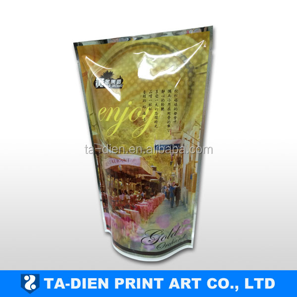 Beautiful Printing Resealable Stand Up Pouches